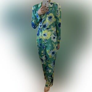 ZARA floral jumpsuit NWT